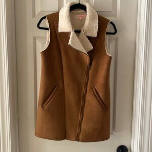 Re:named brand (from Nordstroms) Faux Shearling Vest - size small
